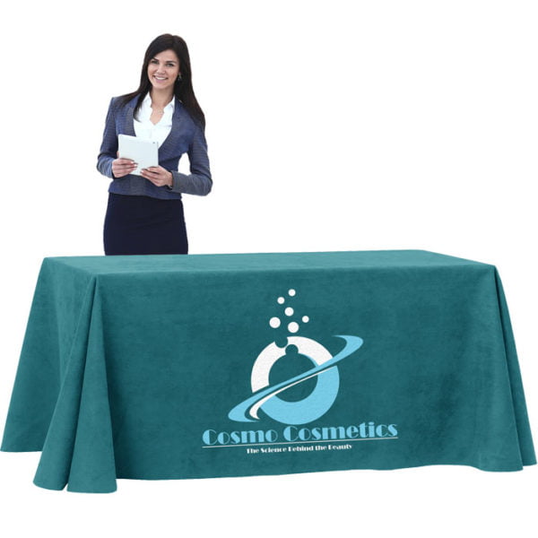 Printed Tablecloth for 4 foot table. Short Rear Drop. - Image 3