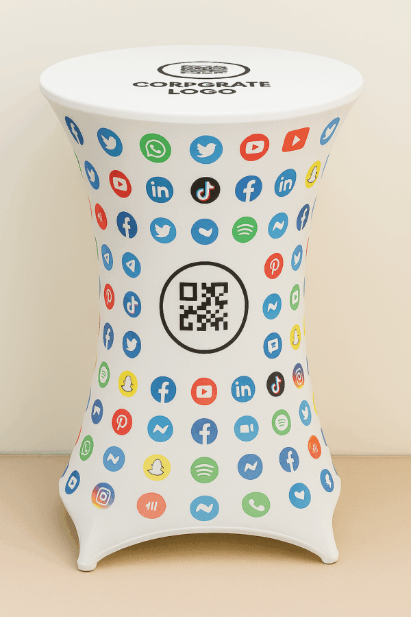 Custom Printed Poseur Table Covers - Image 4